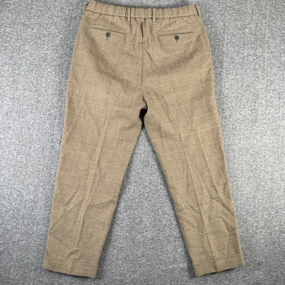 Todd Snyder Linen Pants Men Medium Brown Pull On Old Money Luxury Coastal Beach